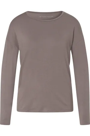 TOM TAILOR Schlafshirt, Rundhals, uni, für Damen, , 38