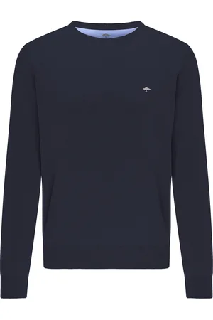 Fynch-Hatton ® Pullover, Baumwolle, Rippbündchen, für Herren, , XXL