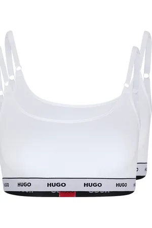 HUGO BOSS Bralette, Logobund, 2er-Pack, für Damen, , XS