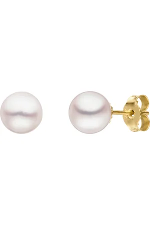 Vandenberg Damen Ohrstecker, 585er Gelbgold mit Zuchtperle