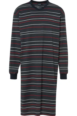Ammann Schlafshirt, V-Ausschnitt, Baumwolle, für Herren, , 50