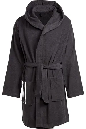 adidas Bademantel, Baumwolle, Kapuze, für Herren, , M