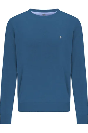 Fynch-Hatton ® Pullover, Baumwolle, Rippbündchen, für Herren, , L