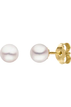 Vandenberg Damen Ohrstecker, 585er Gelbgold mit Zuchtperle