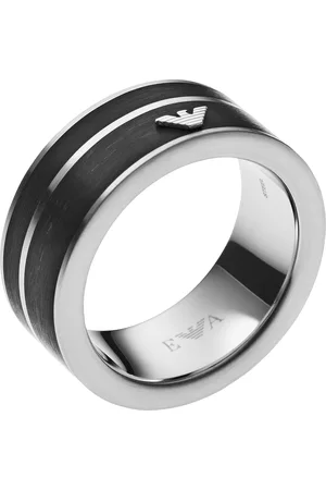 Emporio Armani Herren Ring "EGS2032", Edelstahl