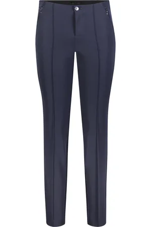 Mac Stoffhose "Anna", Slim-Fit, Paspeltaschen, für Damen, , W38/L28