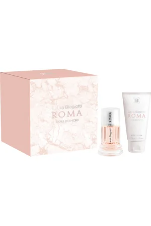 Laura Biagiotti Roma Fiori Bianchi Duft-, Duftset (Eau de Toilette 25 ml, Bodylotion 50 ml), Damen, fruchtig/blumig/orientalisch