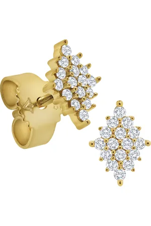 Vandenberg Damen Ohrstecker, 375er Gelbgold mit 32 Diamanten, zus. ca. 0,15 Karat