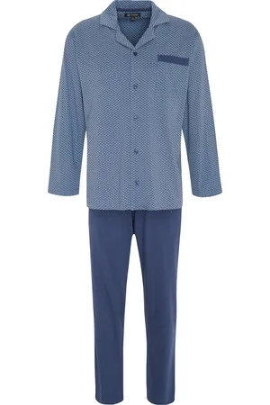 Dunmore Pyjama, Knopfleiste, für Herren, , 56