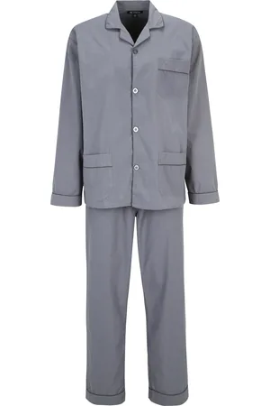 Dunmore Pyjama, Reverskragen, Knopfleiste, für Herren, , 50