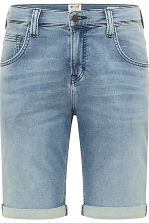 Mustang ® Jeansshorts, Used-Waschung, 5-Pockets, für Herren, , 34