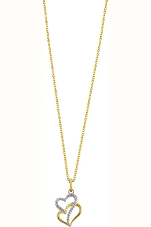 Xenox Damen Kette mit Anhänger, 925er Silber