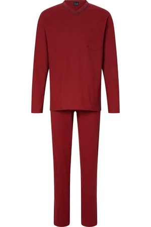 Ammann Pyjama, lang, Brusttasche für Herren, , 58