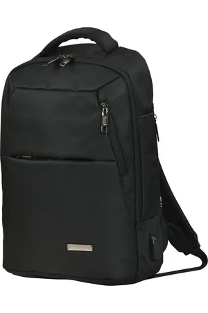 Eminent Laptop-Rucksack "Portland", RFID-Schutz, Steckfächer, unifarben, 19 l