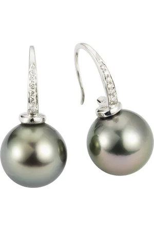 Vandenberg Damen Ohrhaken, 585er mit 12 Diamanten, zus. ca. 0,07 Karat
