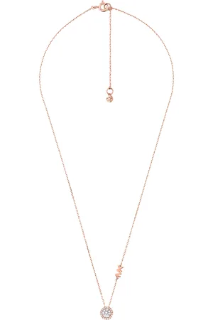 Michael Kors Damen Halskette mit Anhänger "MKC1208AN791", Edelstahl