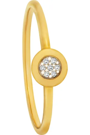 Vandenberg Damen Ring, 375er Gelbgold mit 7 Diamanten, zus. ca. 0,02 Karat