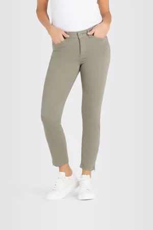 Mac Dream Jeans, Slim Fit, 7/8-Länge, Saum-Reißverschlüsse, für Damen, , 40/27
