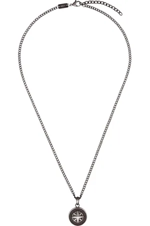 QS by s.Oliver Herren Kette mit Anhänger, Edelstahl