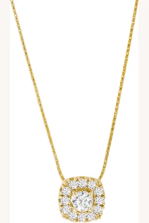 Moncara Damenkette, 585er mit 13 Diamanten, zus. ca. 0,35 Karat