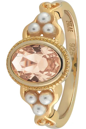 24Kae Damen Ring "12450Y", 925er Silber