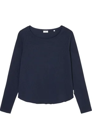 Marc O’ Polo Langarmshirt, Slub-Jersey-Struktur, für Damen, , XS