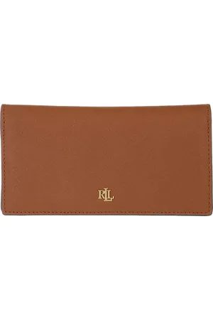 Ralph Lauren LAUREN RALPH Langbörse, Leder, Emblem, uni, für Damen