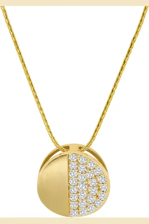 Vandenberg Damen Kette mit Anhänger, 585er 26 Diamanten, zus. ca. 0,20 Karat