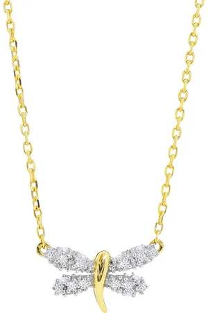 Vandenberg Damen Halskette mit Anhäger, 375er 20 Diamanten, zus. ca. 0,07 Karat