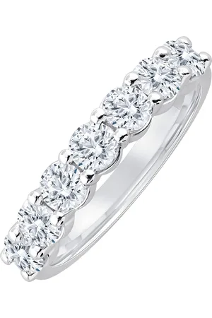 Pukka Berlin Damen Ring, 585er Gold, 7 Laborgezüchtete Diamanten, zus. ca. 1,4 Karat