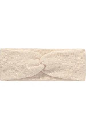 Adagio Stirnband, Schurwolle-Cashmere-Mix, Knoten-Detail, für Damen, , OneSize