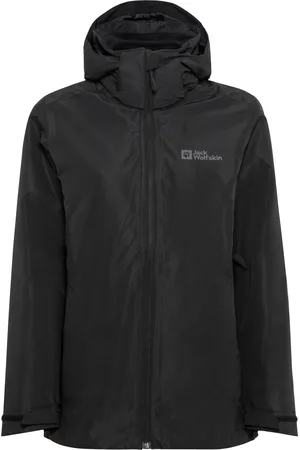 Jack Wolfskin Doppeljacken, Kapuze, Stehkragen, für Damen, , XL