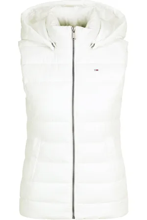 Tommy Hilfiger Steppweste, Kapuze, Stehkragen, für Damen, , M
