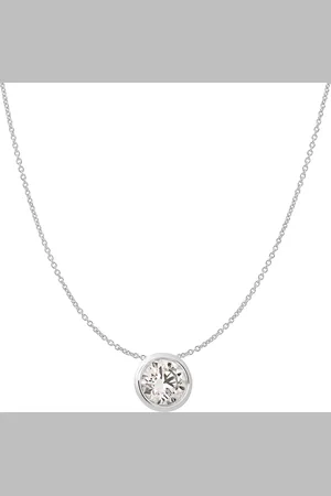 Moncara Damen Kette mit Anhänger, 585er Gold 1 Diamanten, zus. ca. 0,5 Karat