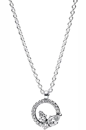 PANDORA Damen Kette mit Anhänger, 925er
