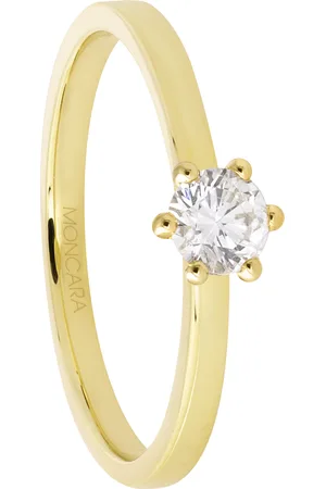 Moncara Damen Ring, 585er mit 1 Diamant, ca. 0,25 Karat
