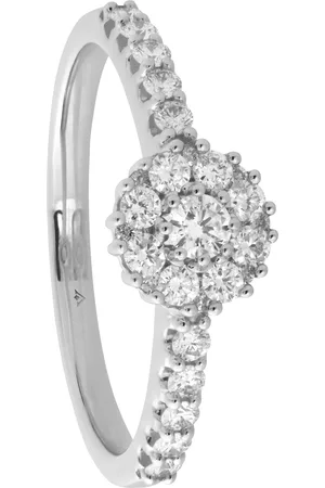 Vandenberg Damen Diamantring, 585er Gold mit 27 Diamanten, zus. ca. 0,50 Karat