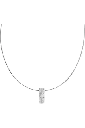 Moncara Damen Kette mit Anhänger, 585er Gold 59 Diamanten, zus. ca. 0,60 Karat