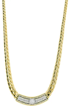 Moncara Damen Kette, 585er mit 75 Diamanten, zus. ca. 0,60 Karat