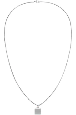 Tommy Hilfiger Herren Kette mit Anhänger, Edelstahl