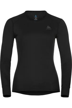Odlo Active Warm Langarmshirt, atmungsaktiv, Logo-Brustprint, für Damen, , S