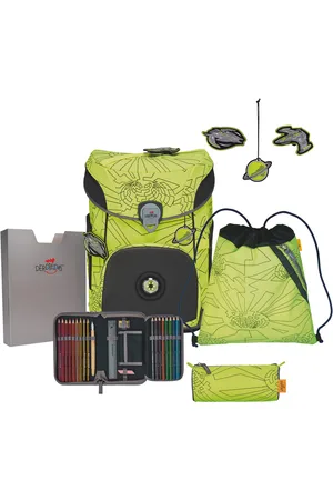 DERDIEDAS ® Schulranzen-Set "ErgoFlex Easy", 6-teilig