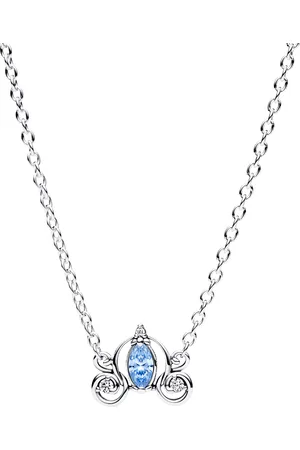 PANDORA Damen Kette mit Anhänger, 925er Silber