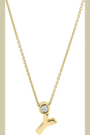 Moncara Damen Kette mit Anhänger, 375er Gold 1 Brillanten, zus. ca. 0,04 Karat
