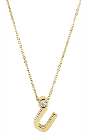 Moncara Damen Kette mit Anhänger, 375er Gold 1 Brillanten, zus. ca. 0,04 Karat