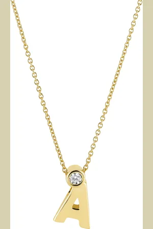 Moncara Damen Kette mit Anhänger, 375er Gold 1 Brillanten, zus. ca. 0,04 Karat