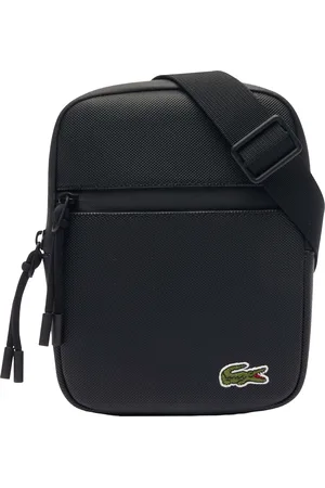 Lacoste Umhängetasche, Stickoptik, Reißverschluss, für Herren
