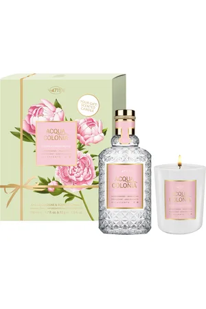 4711 Acqua Colonia Duft-, Duftset (1x Eau de Cologne Natural Spray 100 ml, 1x Kerze 72gr), Damen, blumig/holzig