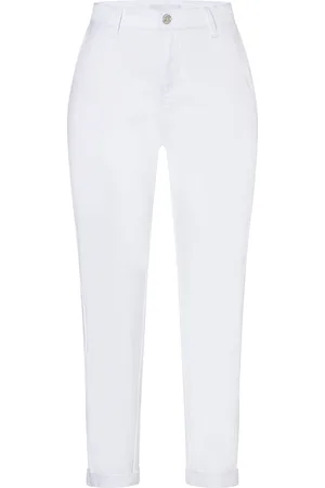 Mac Chinohose, 7/8-Länge, Baumwollanteil, für Damen, , 38
