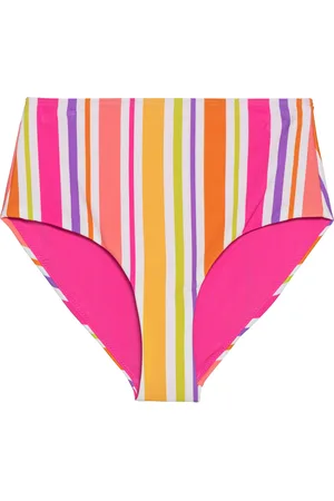 CHIEMSEE Highwaist-Bikinihose "Marabella", Streifen, Label, für Damen, , 42
